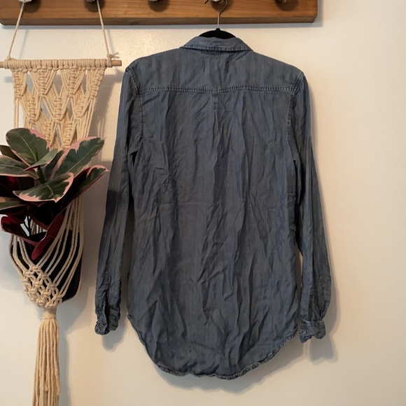 Articles of Society Tencel Denim Chambray Button - Picture 6 of 9